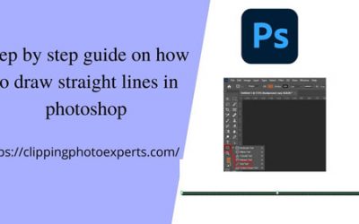 How to draw straight lines in photoshop