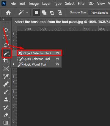 select-the-brush-tools-from-the-tool-panel