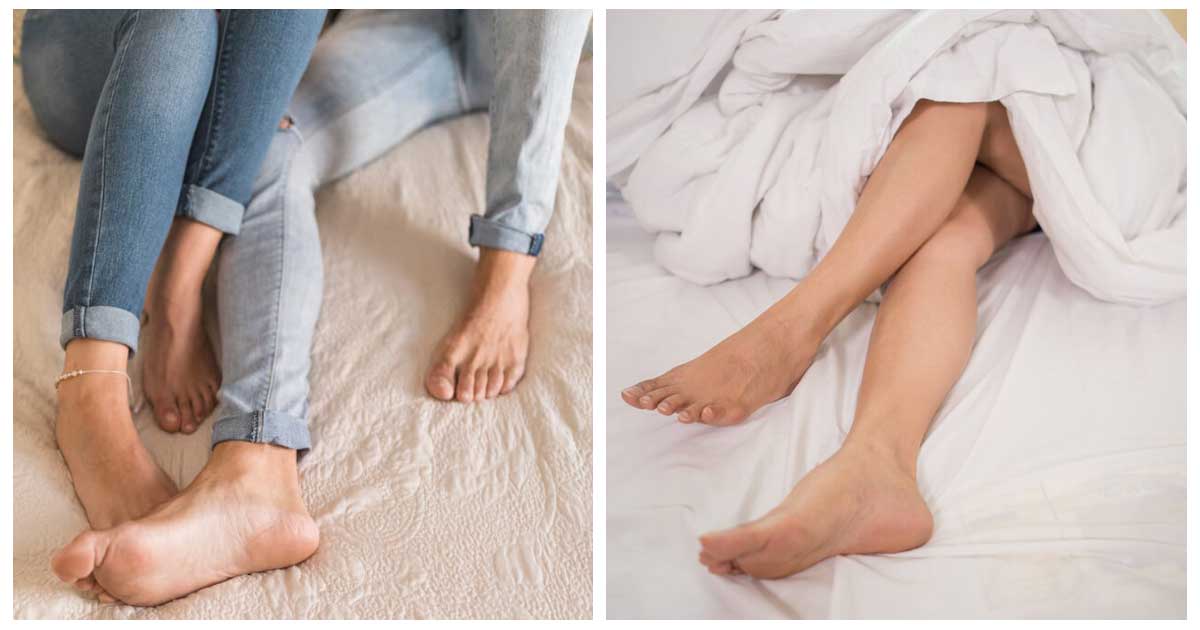 Shoot-feet-image-on-the-bed