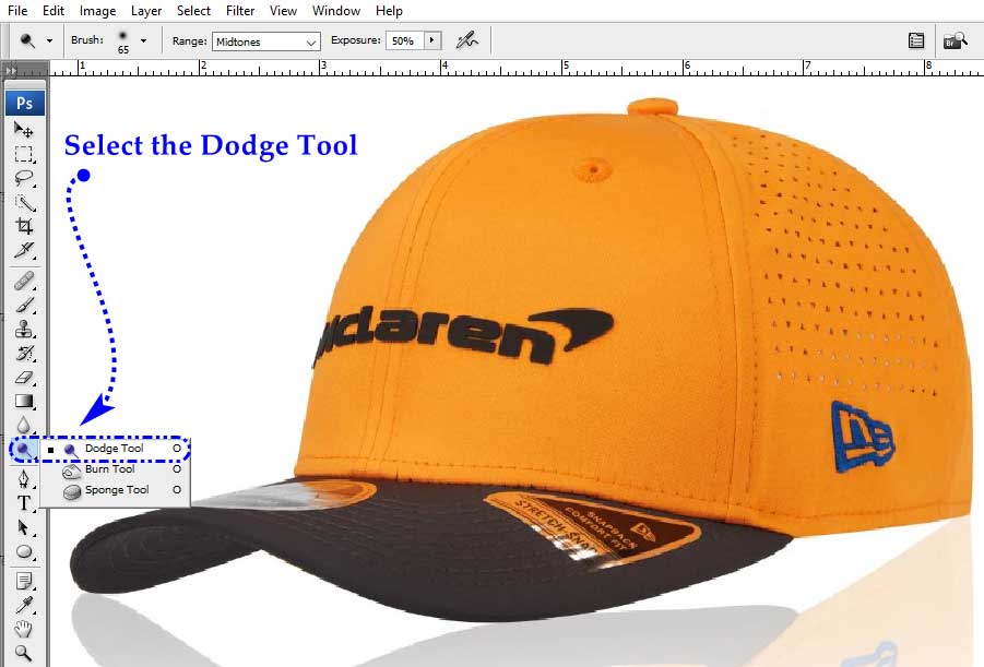 Select-the-Dodge-Tool