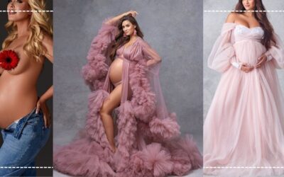 Indoor Maternity Photoshoot Ideas