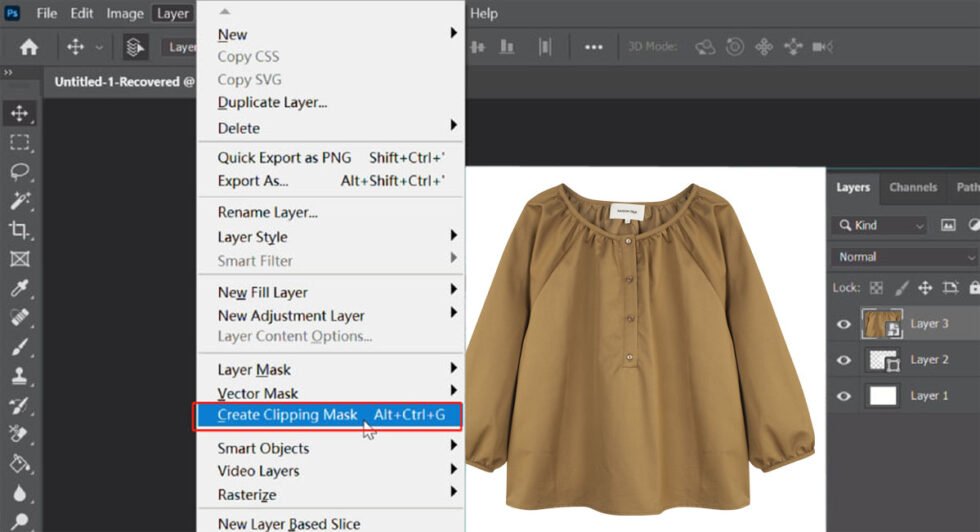 Clipping Mask Explained - Photoshop Guide with Real Examples