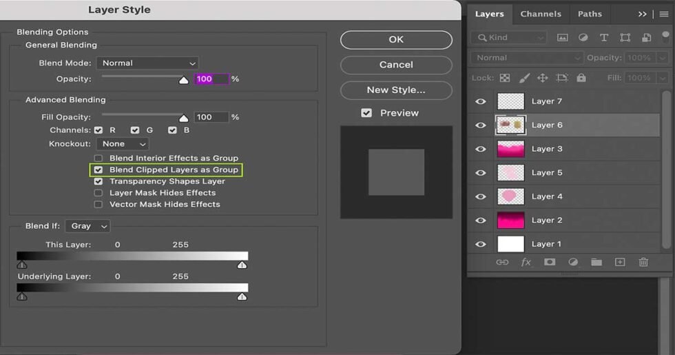 Clipping Mask Explained - Photoshop Guide with Real Examples