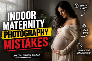 Indoor Maternity Photography Mistakes