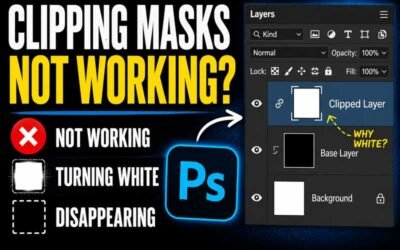 Photoshop Clipping Mask Not Working