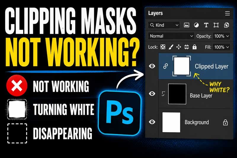 How to Use Clipping Mask in Photoshop