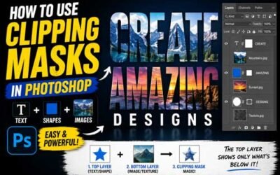 How to Use Clipping Mask in Photoshop